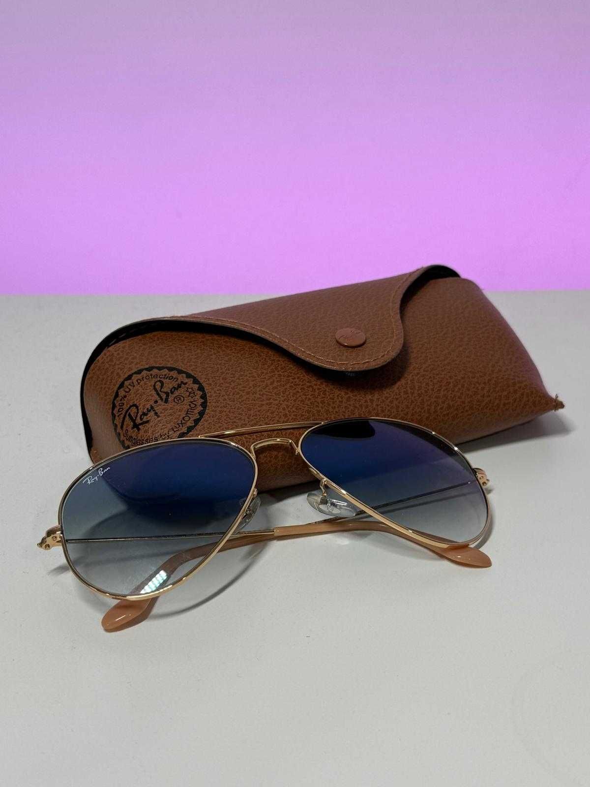 Ray-Ban aviator gradient como novos