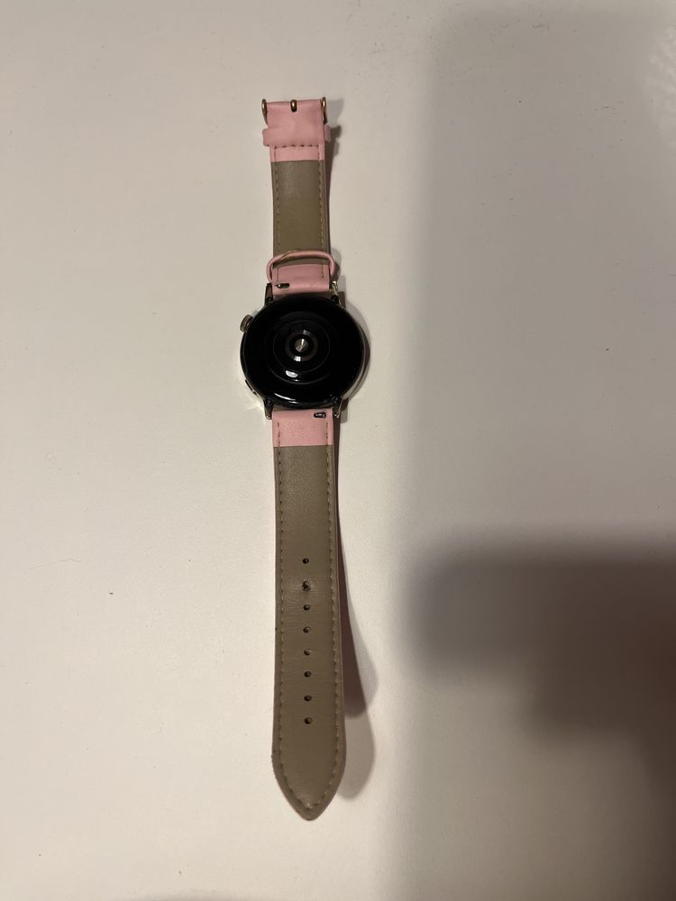 Huawei watch GT 3 42mm rozowy pasek skorzany