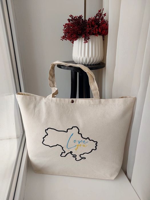 Шопер з вишивкою