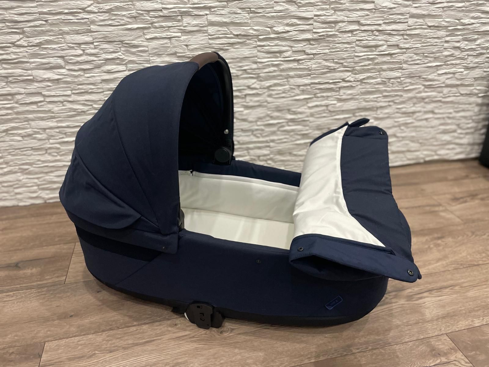 Gondola Cybex Balios Cot S Lux Ocean Blue- navy blue 2023