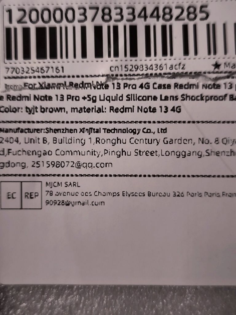 Чохол Xiaomi redmi note 13pro 4G redmi note 13 pro+ 5 G