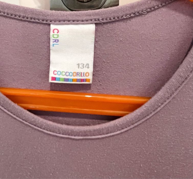 r. 134 tunika Coccodrillo wrzosowa stan idealny