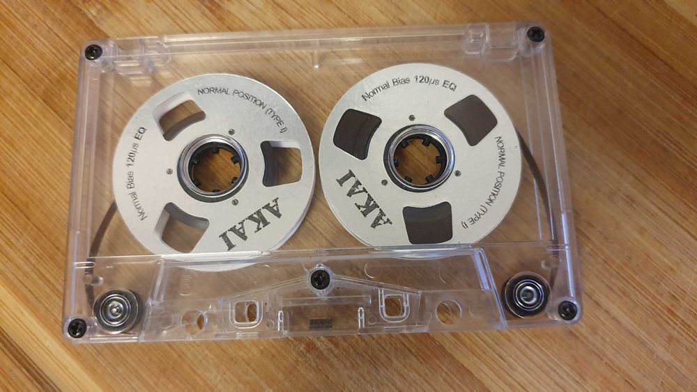 Kaseta Szpulki SREBRNA reel to reel