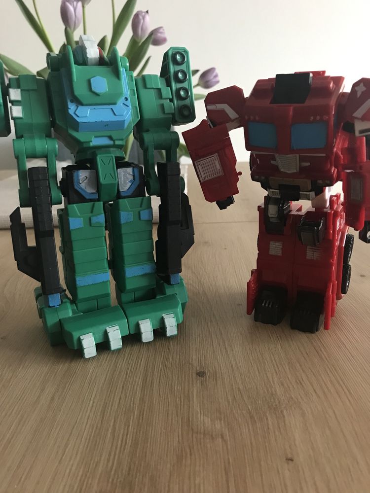 Transformers Prime autoboty komplet transformersy okazja prezent