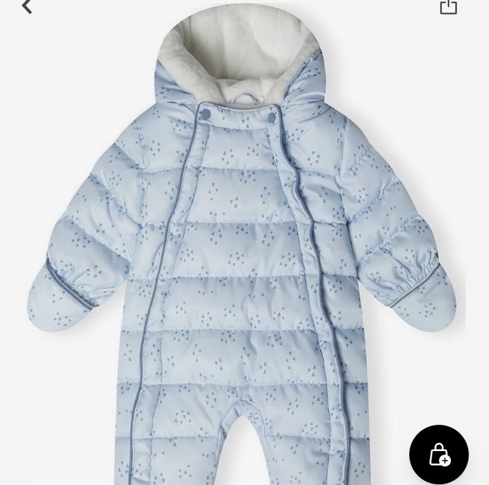 Зимовий комбінезон 3-6 міс Minoti (62-68 розмір)