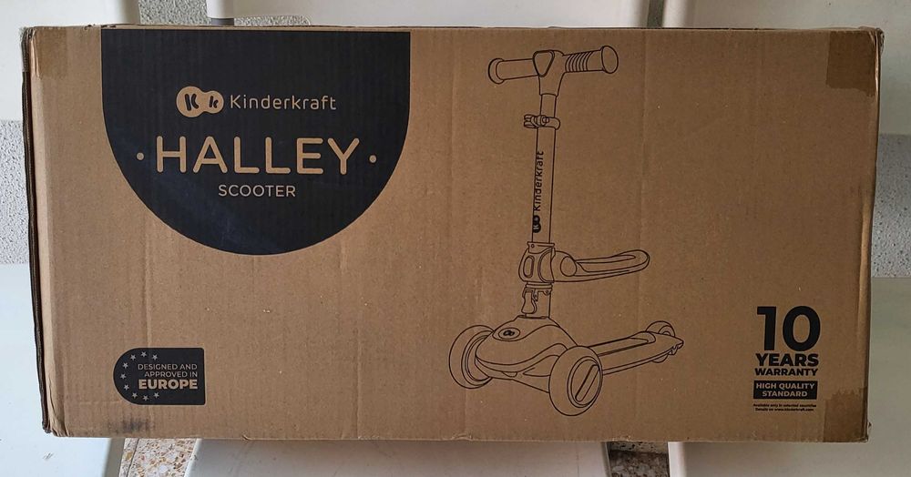 Trotinete Kinderkraft Halley Tri-Scooter Pink (Rosa), Nova