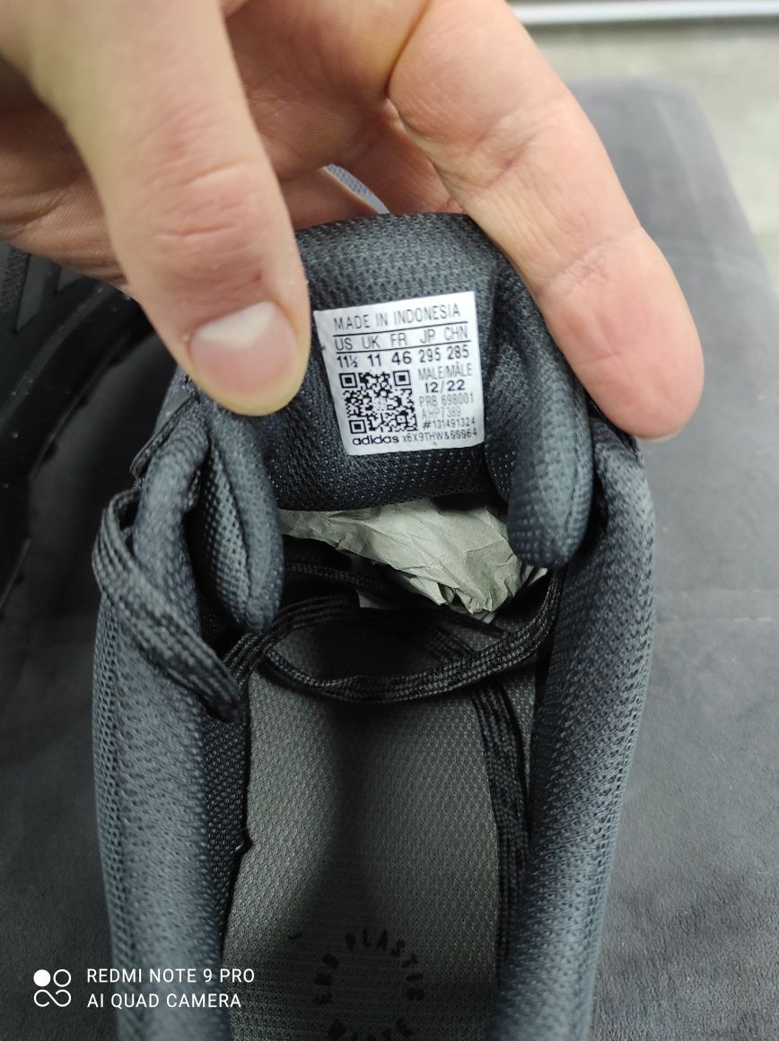 ОРИГІНАЛ 100% Кросівки Adidas Terrex AX4 'Grey Black' HP7389 46