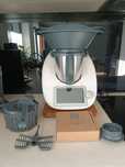 Thermomix TM6 plus Naczynie Deska bambusowa Nowa osłona noża Polecam!