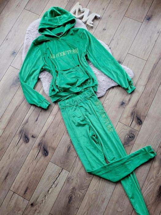 Dres welurowy Brandenburg komplet dresowy dres s