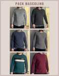 Pack de roupas masculinas