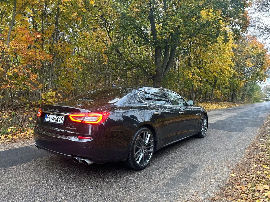 Maserati Quattroporte Maserati Quattroporte SQ4 Zarejestrowane Carbon Bowers Wilkins Ekrany