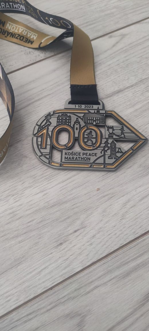 Medal Maraton Koszyce 100 EDYCJA