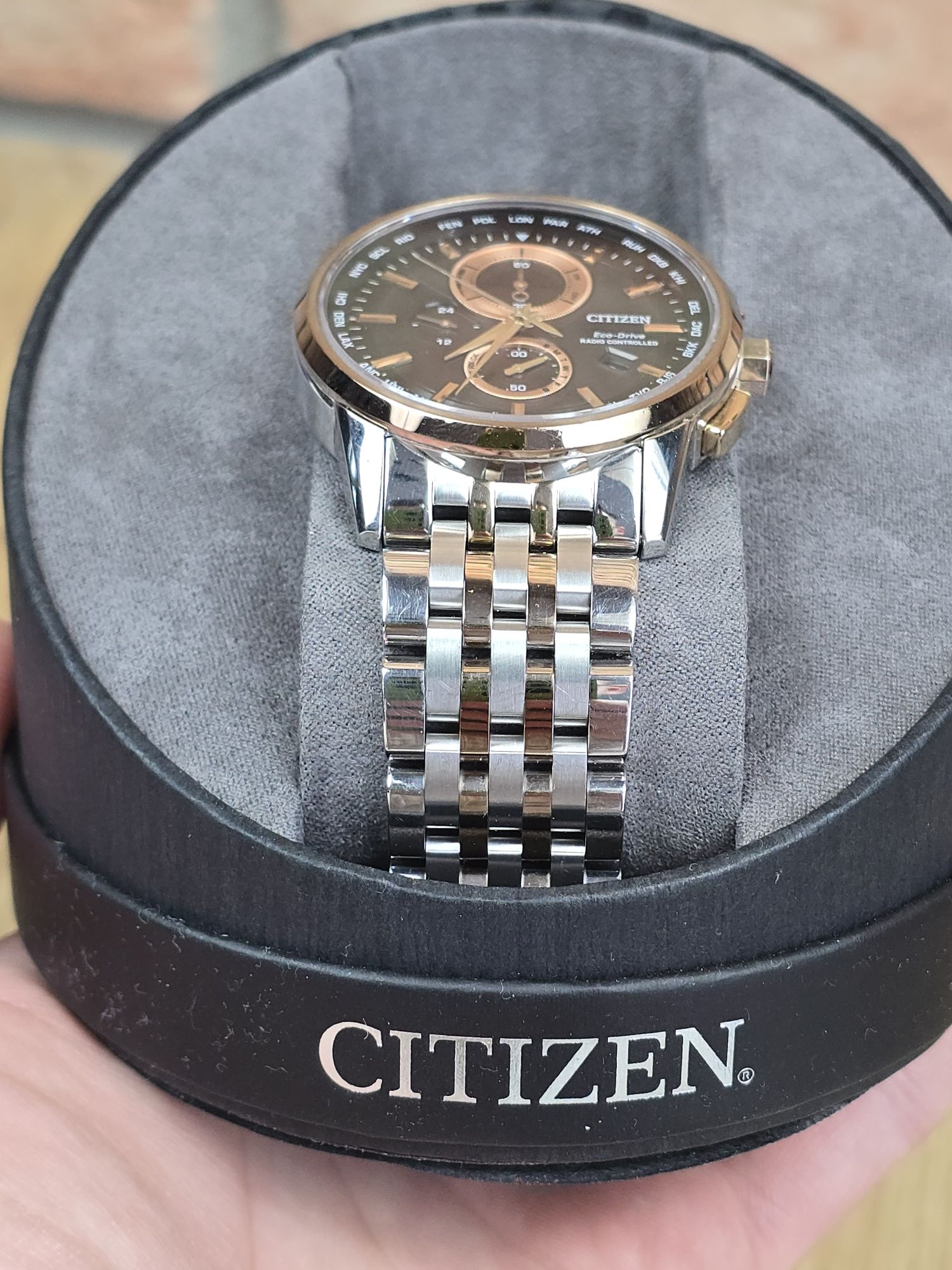 Zegarek Męski Citizen Eco-Drive Radio Controlled 43mm / AT8116-65E