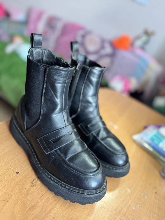 Ботинки, чоботи reserved 36 сапоги, сапожки