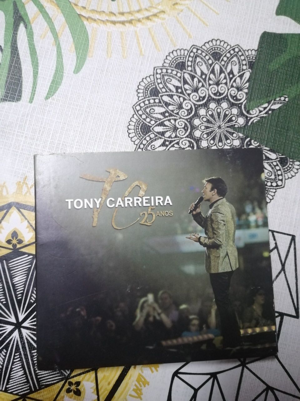 Cd/DVD Tony carreira 15 anos