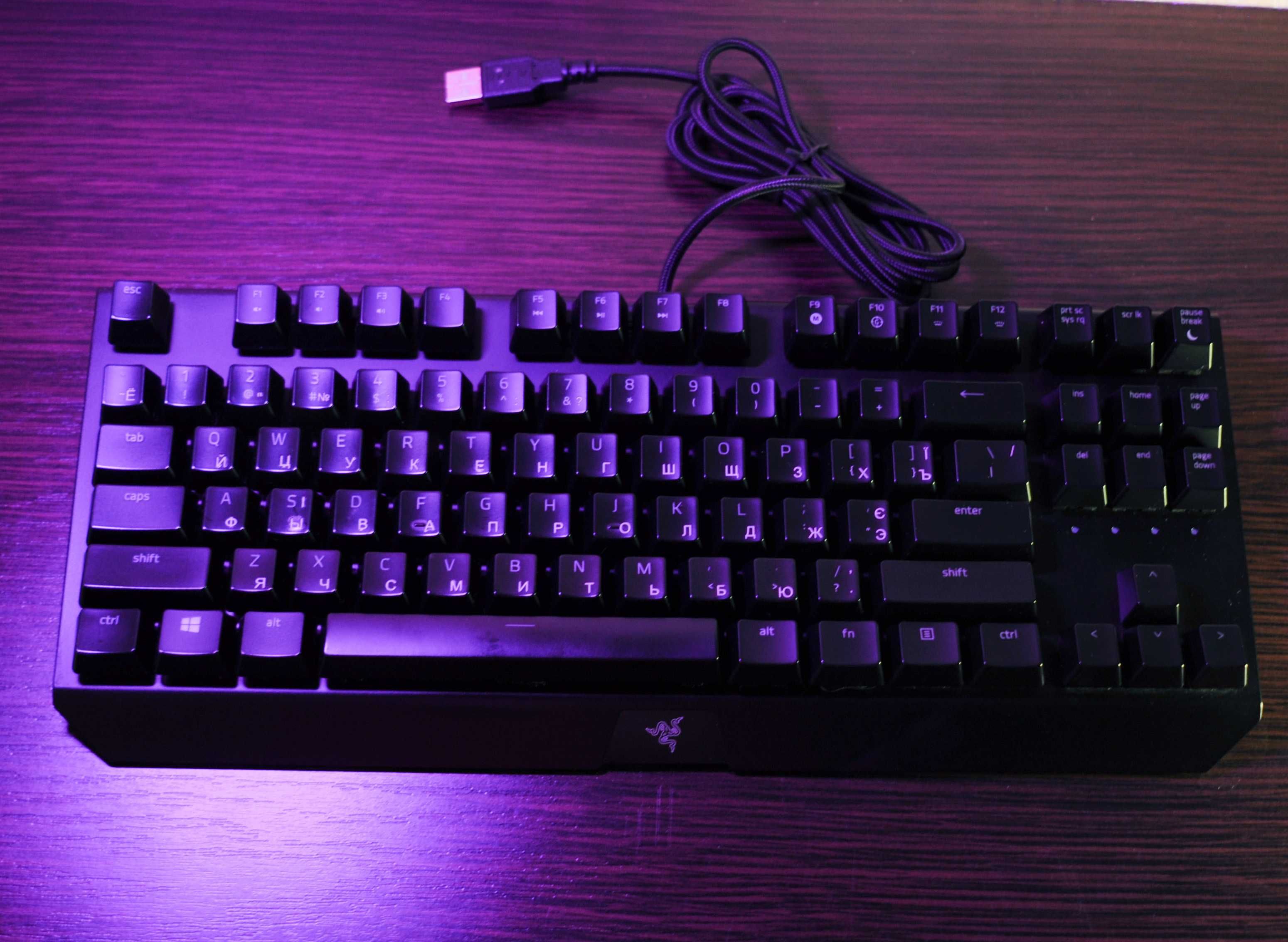 ‼️Клавиатура Механическа Razer BlackWidow X LED RGB Green Switch USB