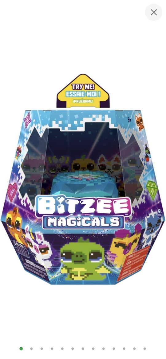 Тамагочі bitzee від spin master оригінал інтерактивна іграшка звірятко