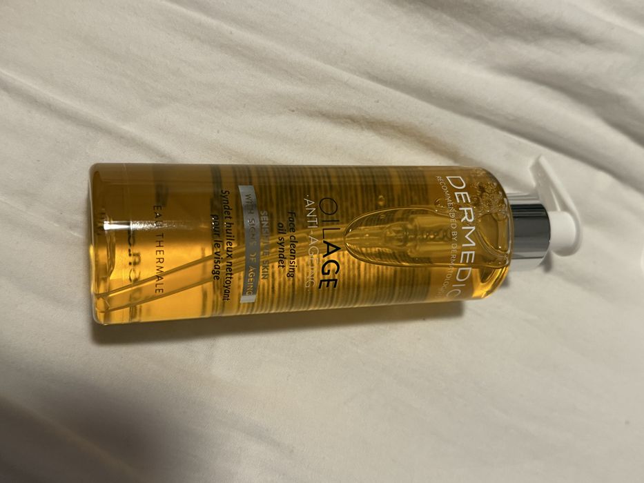 dermedic oilage anti-ageing olejek olejowy syndet do mycia twarzy