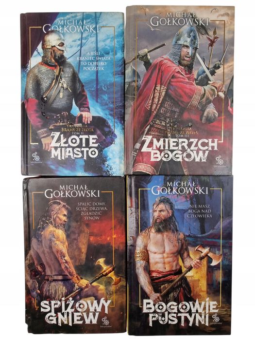 Siedmioksiąg Grzechu / zestaw 4 książek / Michał Gołkowski