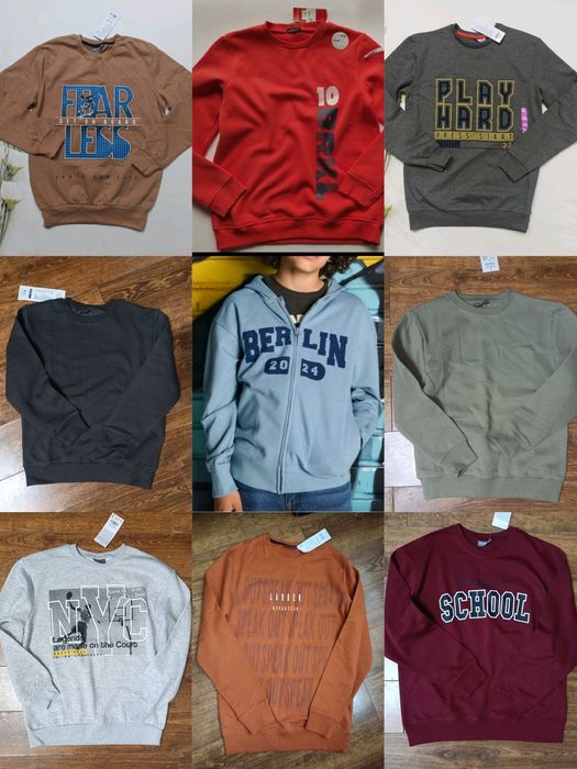 Пижамы, спортивные штаны, джинсы, свитшоты, костюмы, куртки, боксеры