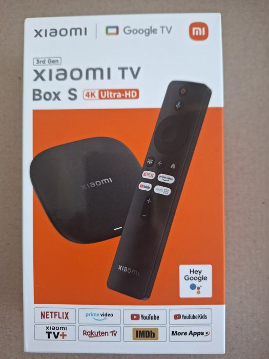 Xiaomi Mi box S 3gen. Android TV box приставка