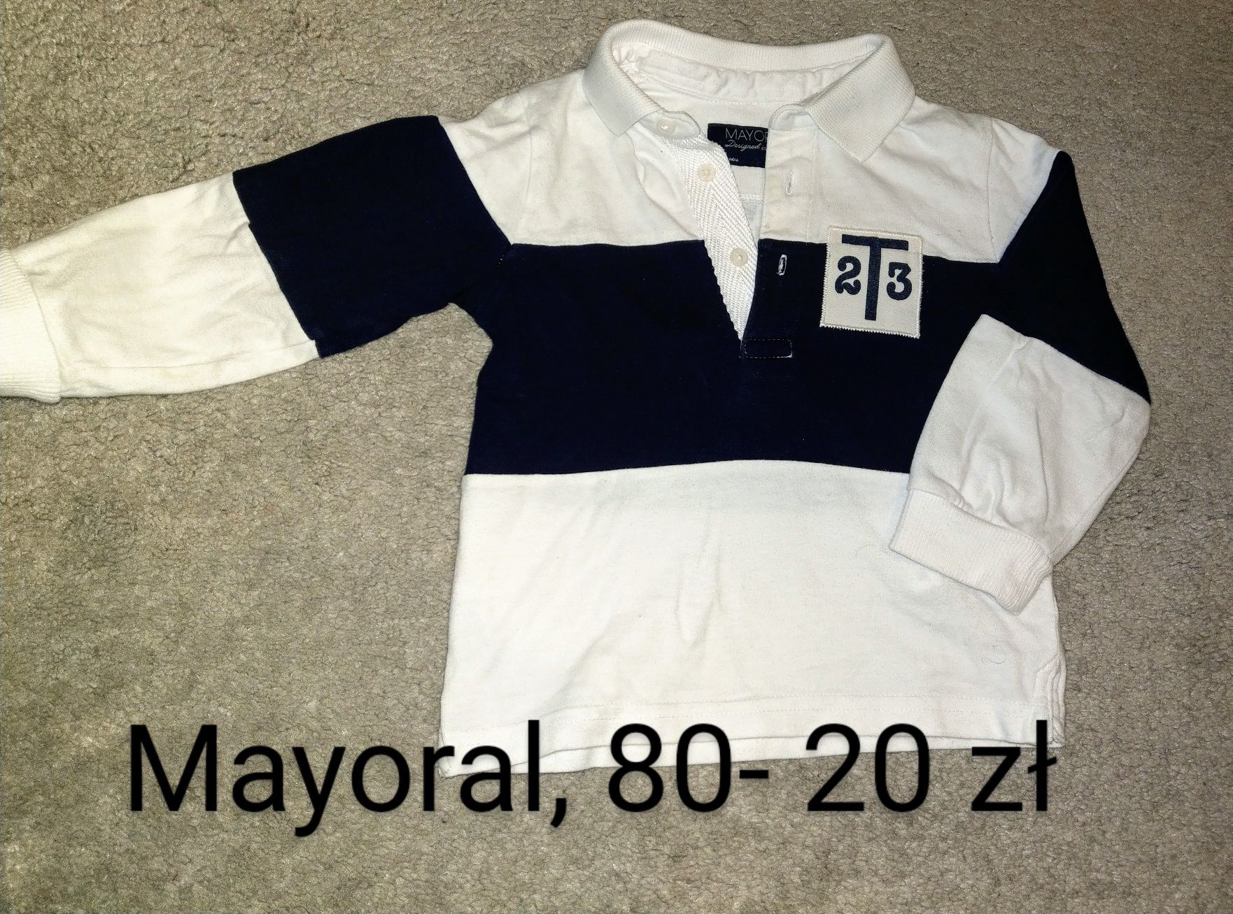 Chłopiec 80 Markowe ubrania