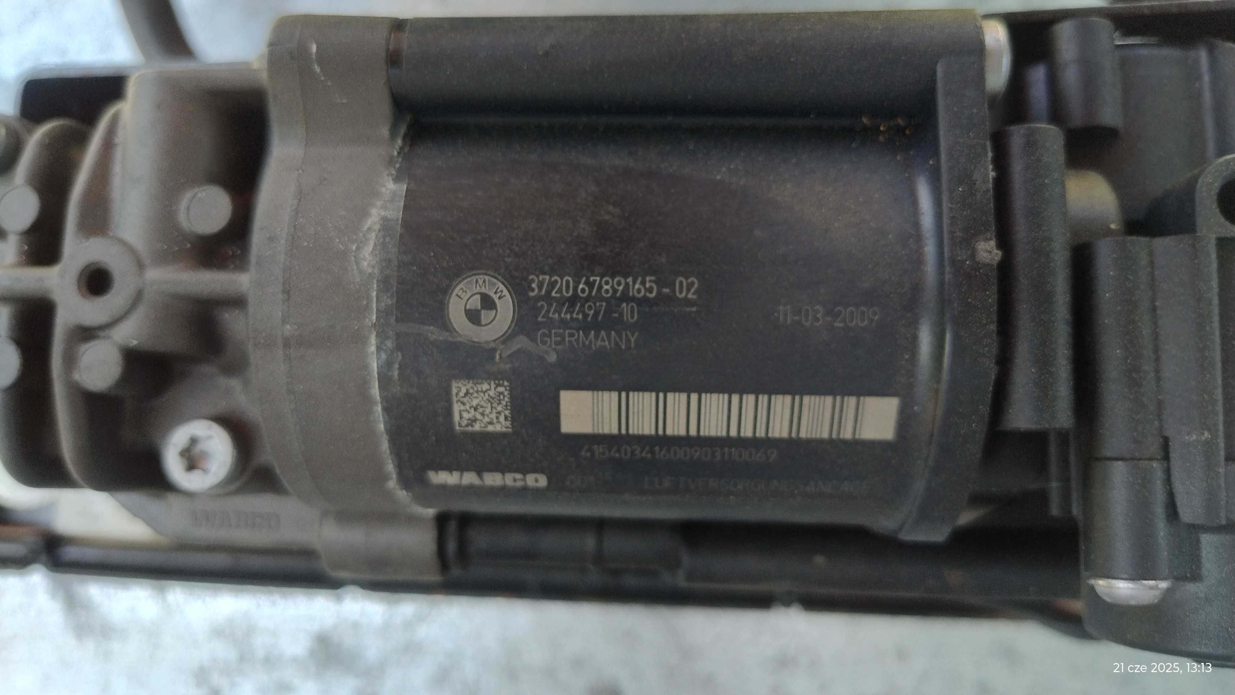 Kompresor nivo zawieszenia bmw x5 e70 zawieszenie pneumatyczne czesci