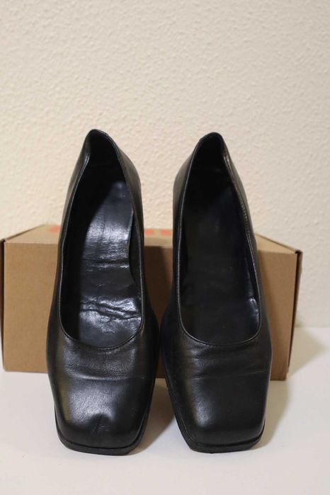 Sapatos Copitraje pretos para traje académico Português em pele, 38