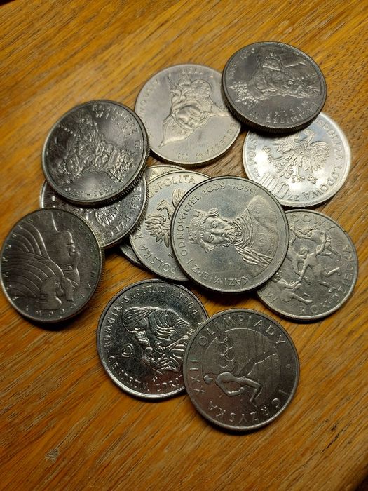 Monety okolicznościowe PRL - duża ilość