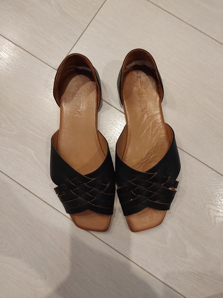 Sandały, buty, Venezia , czarne