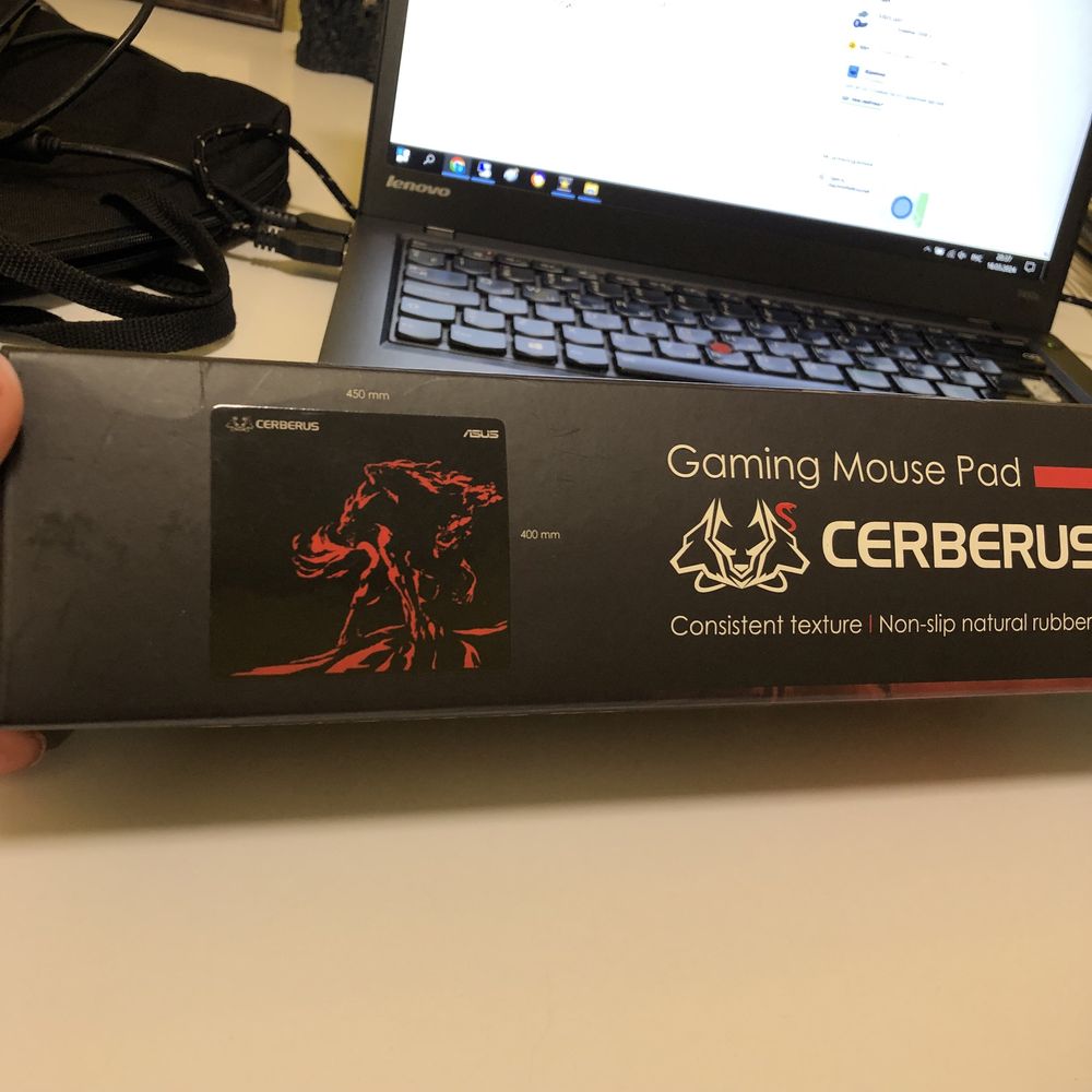 ASUS Cerberus Mat большой коврик для игровой мышки НОВЫЙ (оригинал)