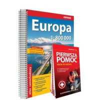 Europa atlas samochodowy 1:800 000 - praca zbiorowa