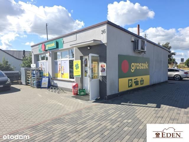 Budynek handlowo-usługowy 77 m2 przy DK63 (Łuków - Siedlce) w Biardach