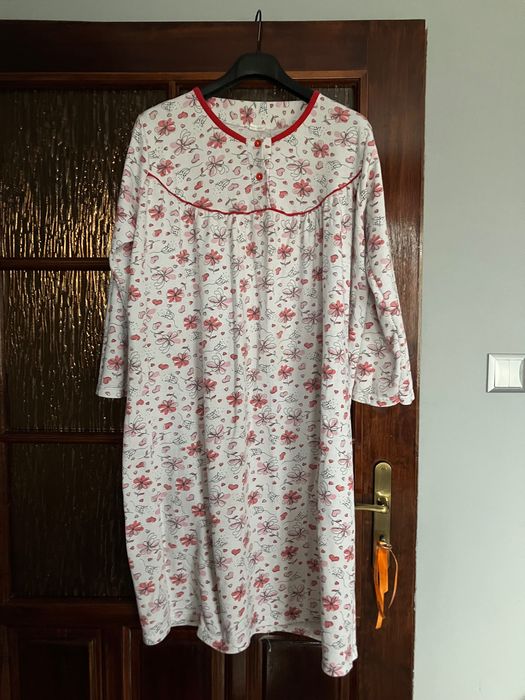 Koszula nocna L ciepła zimowa grubsza