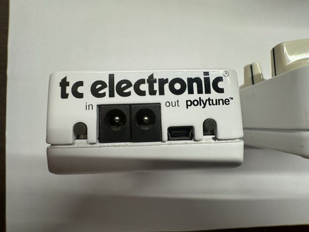 Tuner stroik polytune tc electronic, efekt gitarowy