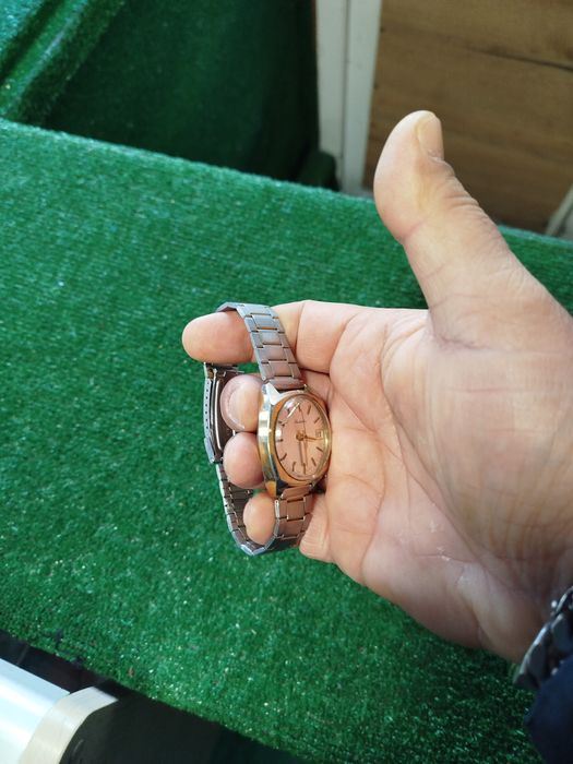 Nakręcany zegarek Rakieta PRL