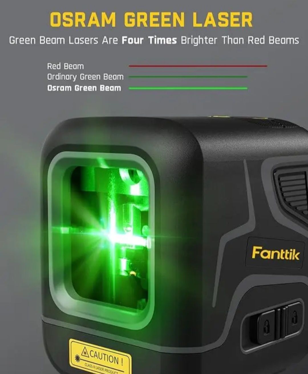 Лазерний рівень Fanttik D2 X1C Laser Level самовирівнювальний