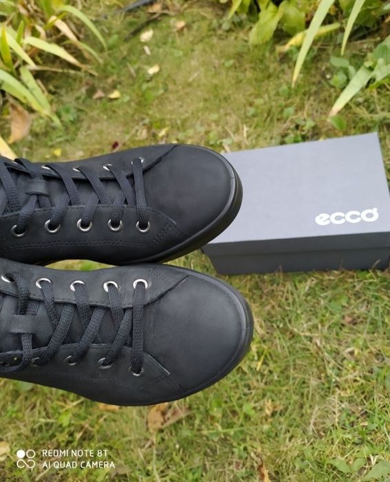 Ecco 37 ботинки жіночі зима осінь сапоги шкіряні черевики взуття ессо