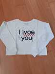 Sweat branca marca Bershka