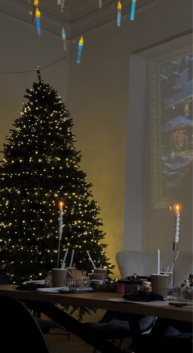 Ёлка альпийская, 3 метра, состояние новая