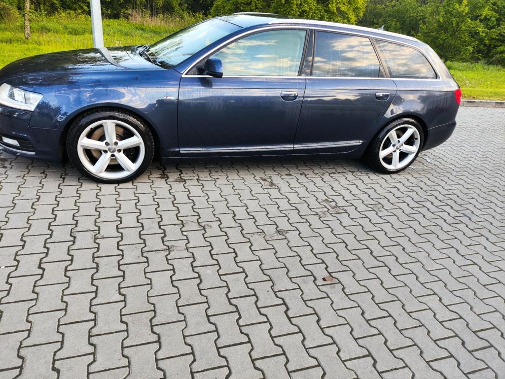 Audi A6 C6 S-line Lift 2008Rok 3.0 TDI Quattro LEDy , alcantara