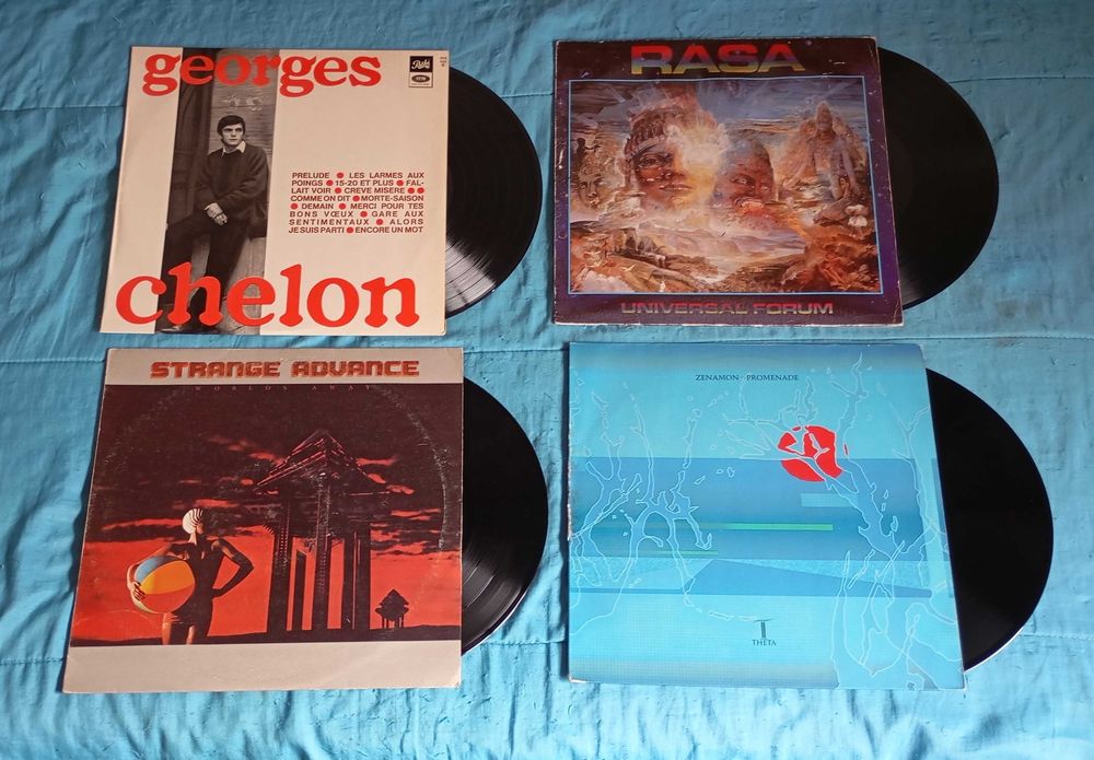 Lote de 8 Discos de Vinil (LPs)