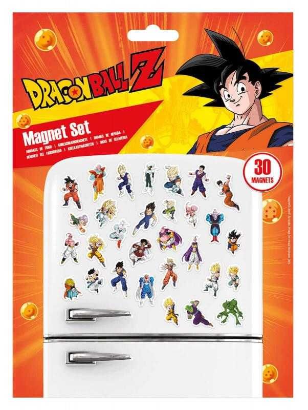 Magnesy Na Lodówkę DRAGON BALL Z Zestaw 30 Szt THE BUU SAGA Nowe