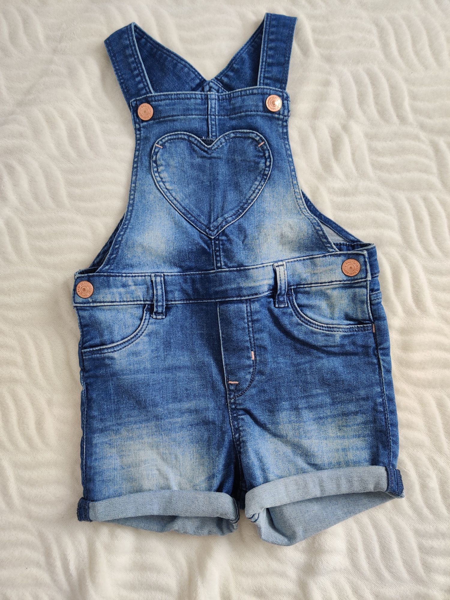 Ogrodniczki h&m r.92 nowe spodnie jeansowe