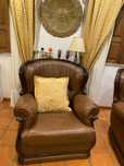 Comjunto de sofas em pele