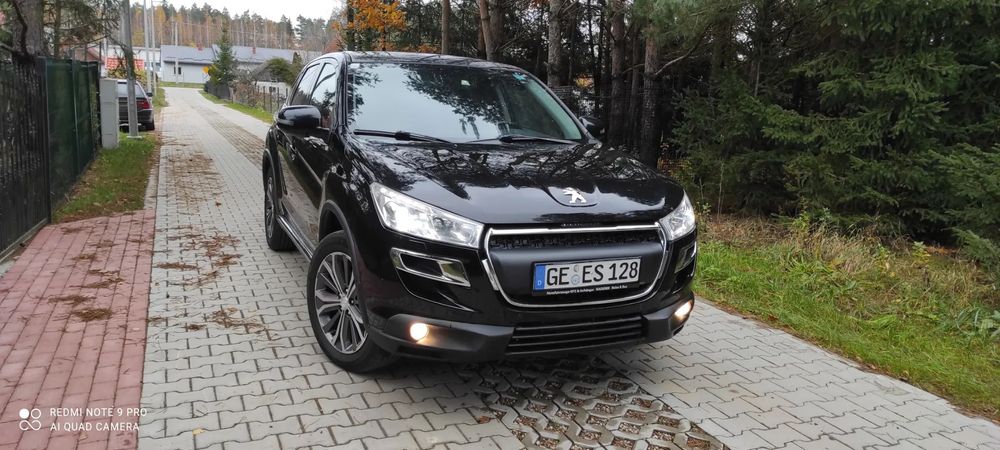 Peugeot 4008 Peugeot 4008 1,6 HDI 2013r 4x4 Skóry Zadbany egzemplarz!
