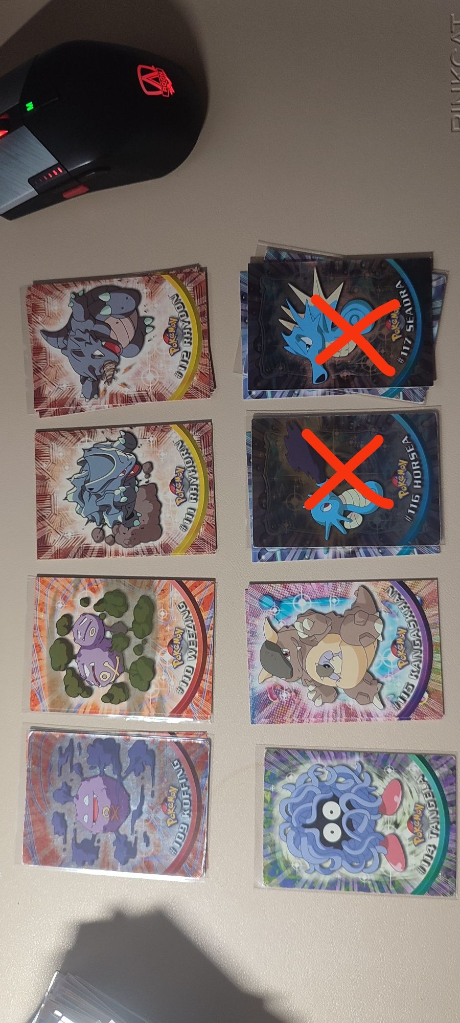 Old Pokémon TOPPs atualizado - liquidação