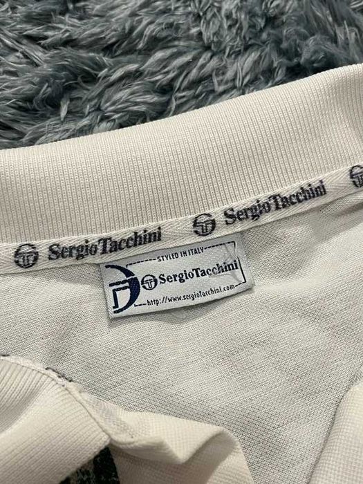 Sergio Tacchini Białe Polo