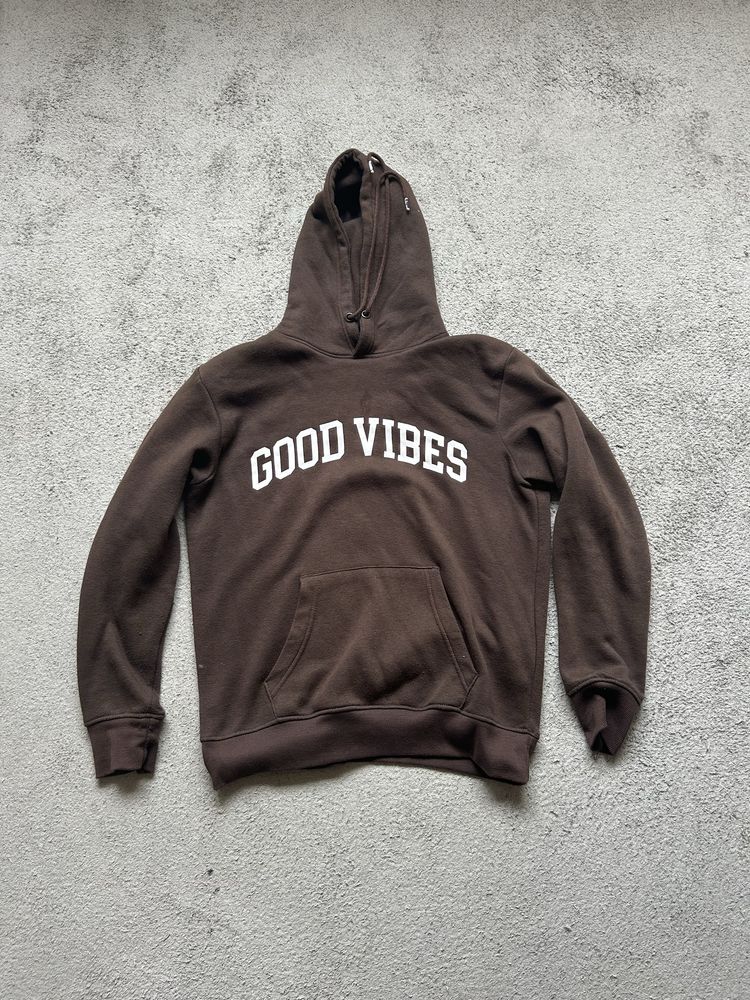 Camisola Castanha “Good vibes”