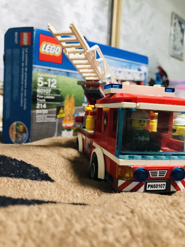 Лего city пожарна машина